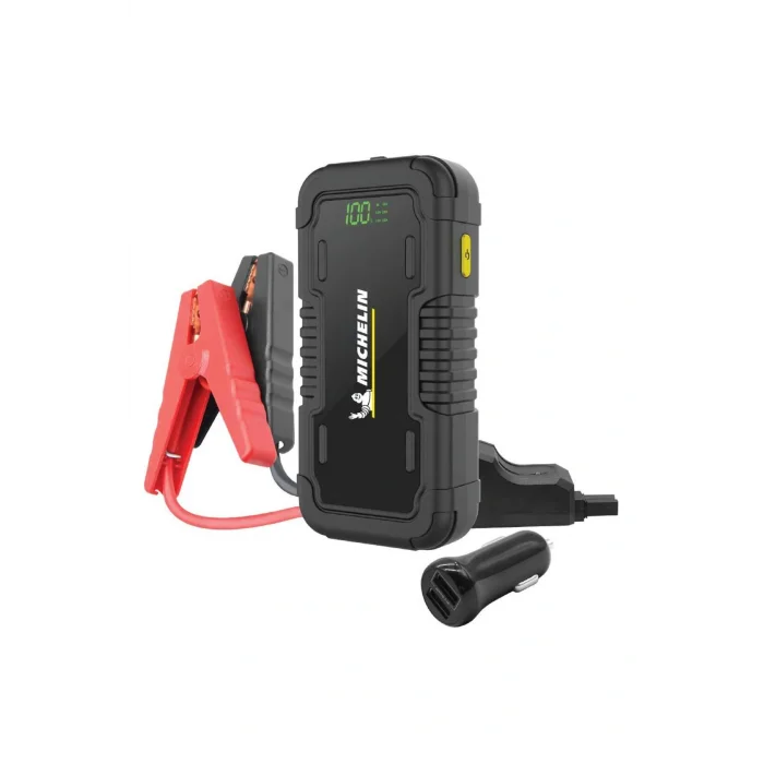 Lamba MJS80 12Volt 1000Amp Lityum Polimer Akü Takviye + Powerbank + Led Lamba