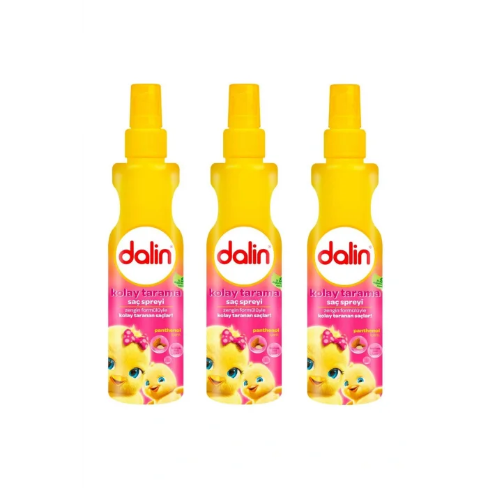 Genel Ürün Badem Özlü Kolay Tarama Saç Spreyi 200 ml 3 ADET