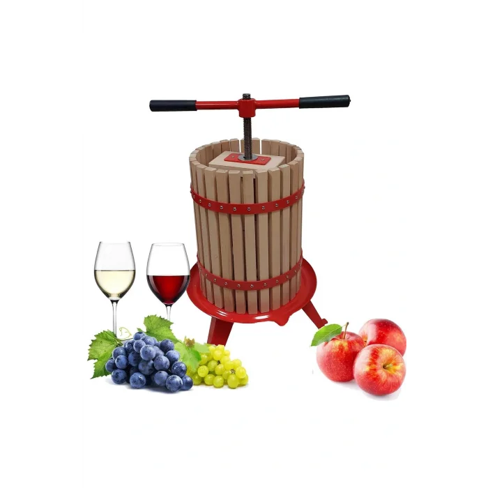 Genel Ürün Fp 18 Ahşap Meyve Sıkma 18 Litre Pres Makinesi