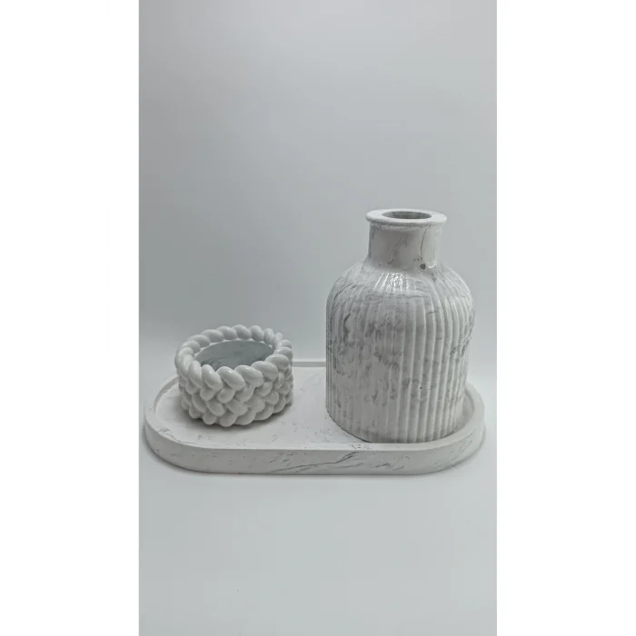 Biblo Dekoratif Vazo - Biblo - Banyo Dekorasyon - Mumluk