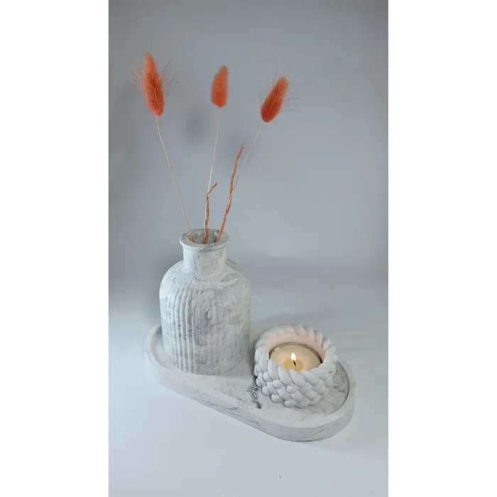 Biblo Dekoratif Vazo - Biblo - Banyo Dekorasyon - Mumluk