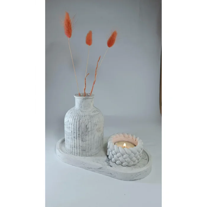 Biblo Dekoratif Vazo - Biblo - Banyo Dekorasyon - Mumluk