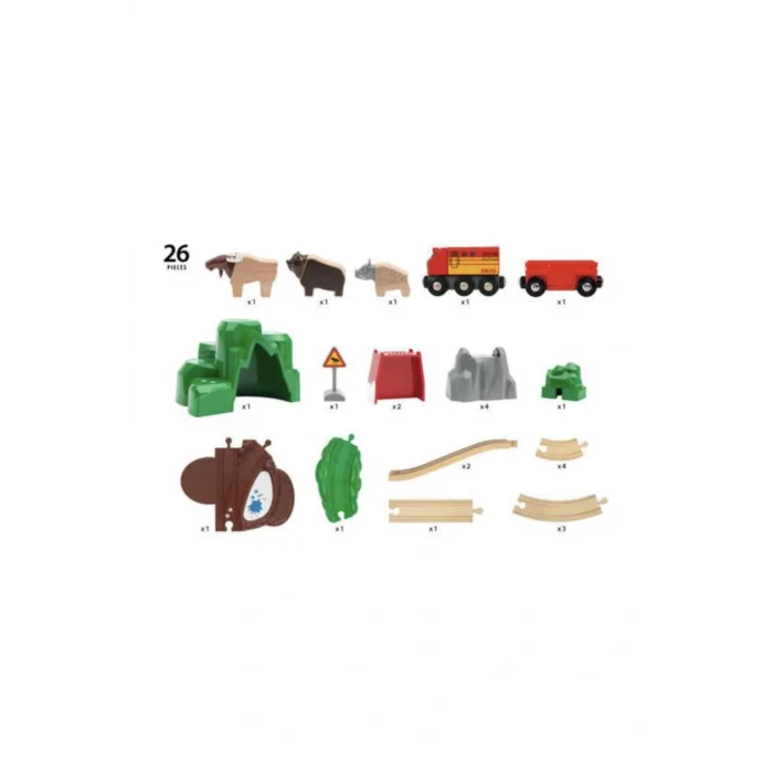 Genel Ürün Kuzey Hayvanları Seti 33988