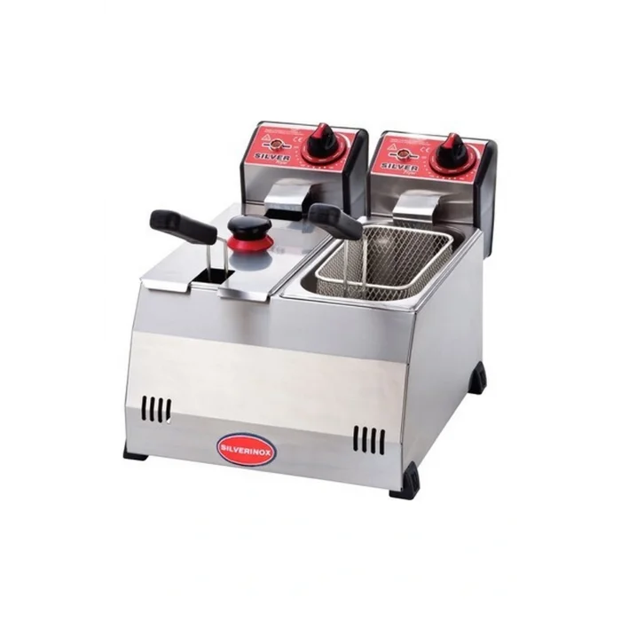 Genel Ürün Işıkgaz Elektrikli Fritöz 3+3 Lt Sanayi Tipi