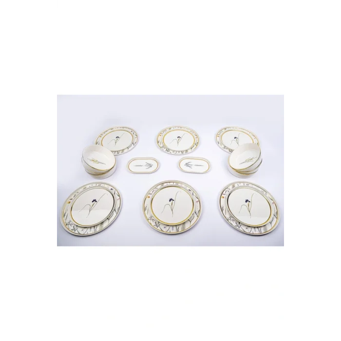 Genel Ürün Botanical (desen3) Yemek Takımı 6 Kişilik 20 Parça