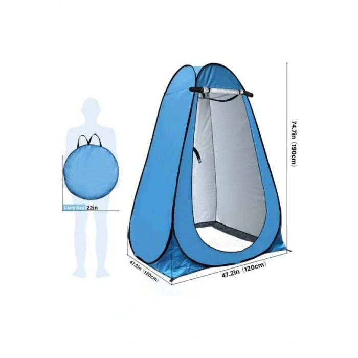 Genel Ürün Otomatik Kabin Giyinme Çadırı,wc,duş Amaçlı Kullanım 120*120*190 Kamp Plaj Duş