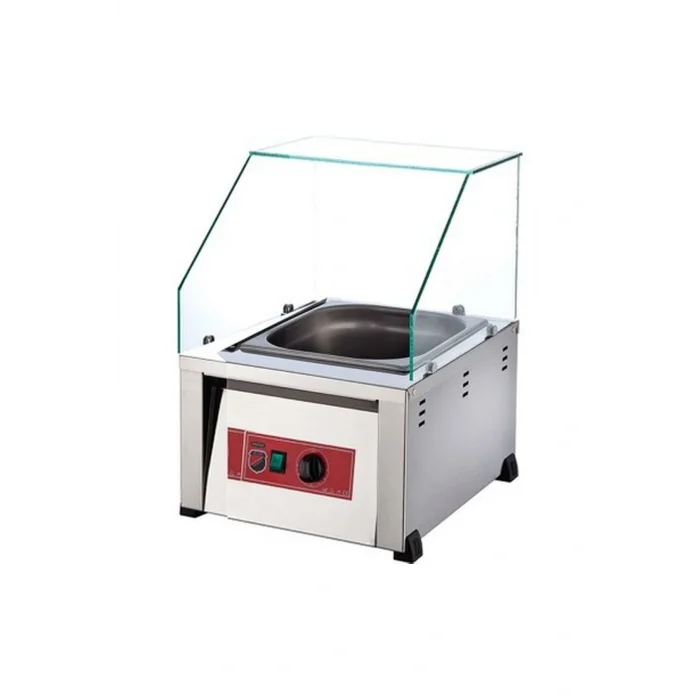 Genel Ürün Işıkgaz Silverinox Endüstriyel Elektrikli Set Üstü 1 Gözlü Benmari