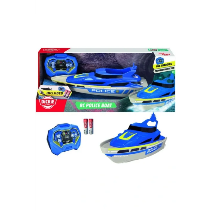 Genel Ürün Rc Uzaktan Kumandalı Polis Botu 201107003