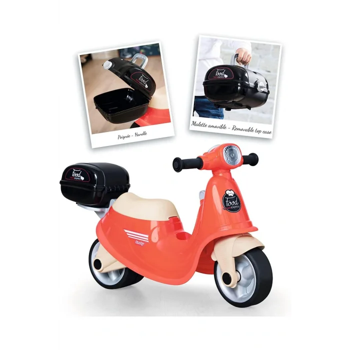 Genel Ürün Scuter Smoby Scooter Ride-On Food Express rosu