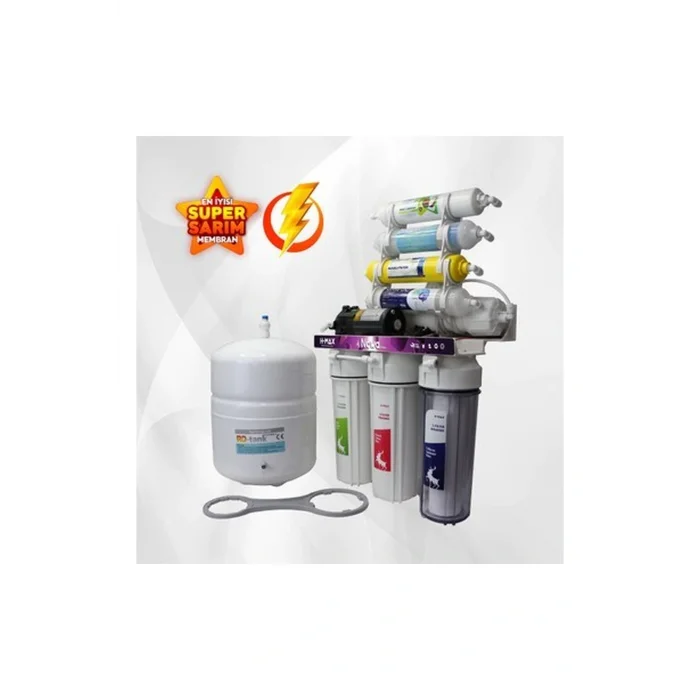Genel Ürün Nowa 8 Filtreli Süper Membranlı 9 Litre Çelik Tanklı Açık Kasa Su Arıtma Cihazı - 0030