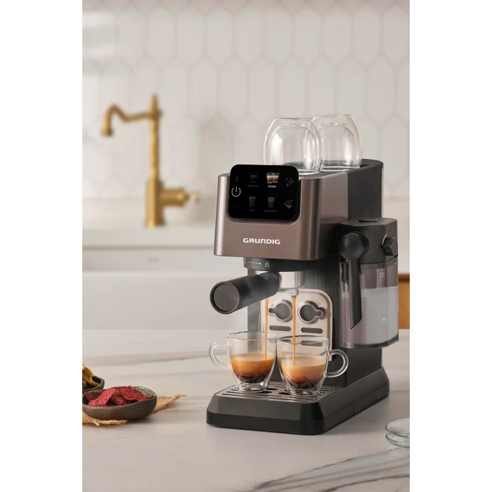 AGLpazarlama Ksm 5330 Delisia Coffee Yarı Otomatik Süt Hazneli Espresso Makinesi