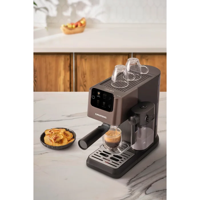 AGLpazarlama Ksm 5330 Delisia Coffee Yarı Otomatik Süt Hazneli Espresso Makinesi