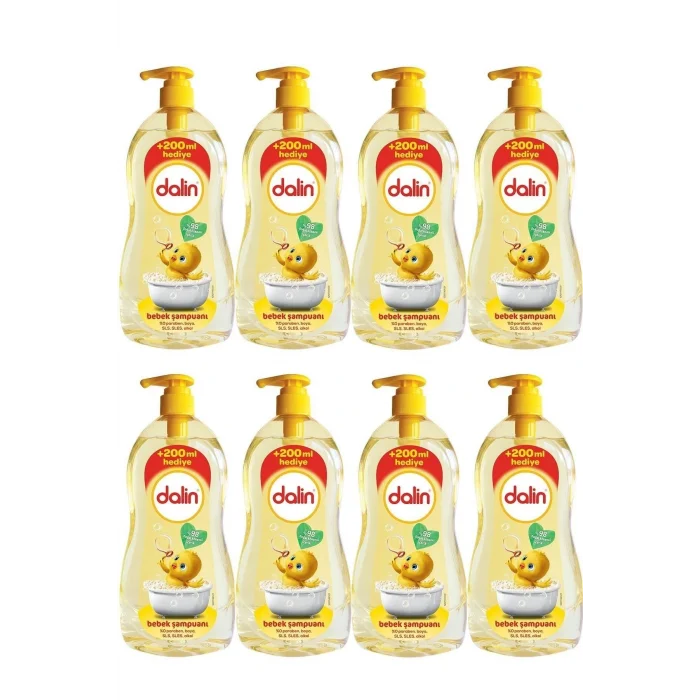 Genel Ürün Şampuan 900ml X 8 Adet