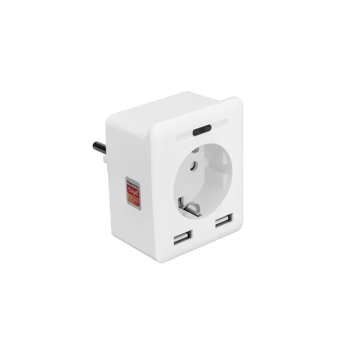 Genel Ürün Priz Akıllı Wifi Tuya Destekli 10 Amper Akım Korumalı USB Swapp SL-04