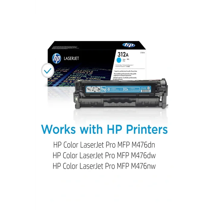 Genel Ürün 312A Cyan LaserJet Toner Cartridge