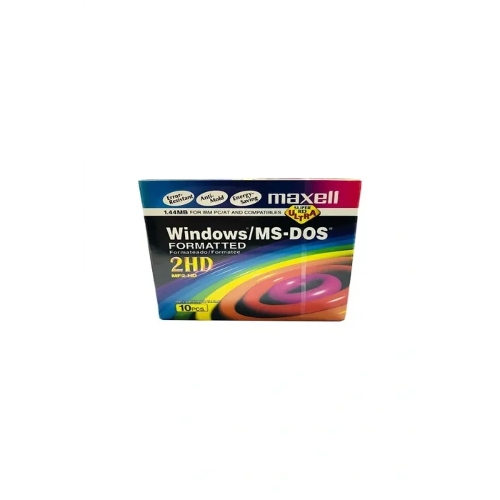 Genel Ürün Maxell 3.5 1.44 Mb 10 lu Paket MF2HD Floppy Disket