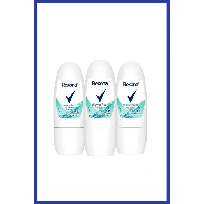 Genel Ürün Kadın Roll On Deodorant Shower Fresh 20 ml x3