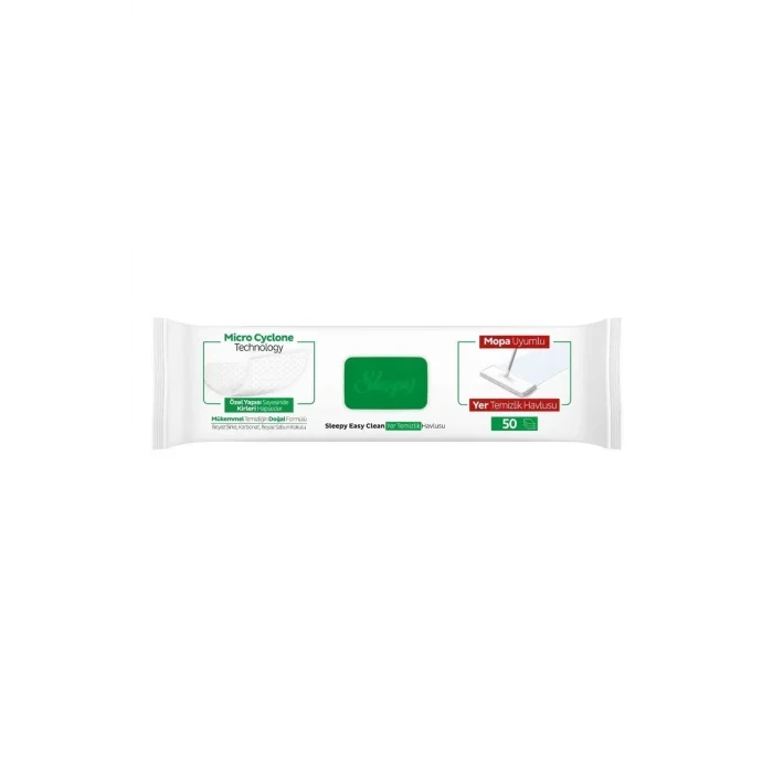 Havlu Easy Clean Beyaz Sabun Katkılı Mopa Uyumlu Yer Temizlik Havlusu 50 Yaprak