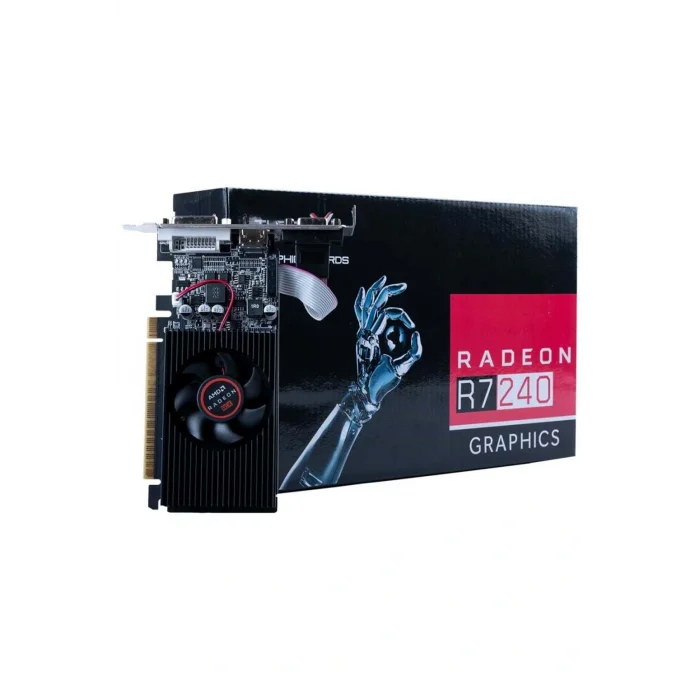 Genel Ürün Knight Zen M R7 240 Amd Ddr3 128bit Vga.dvi.hdmi Tek Fan 4gb Ekran Kartı (box)