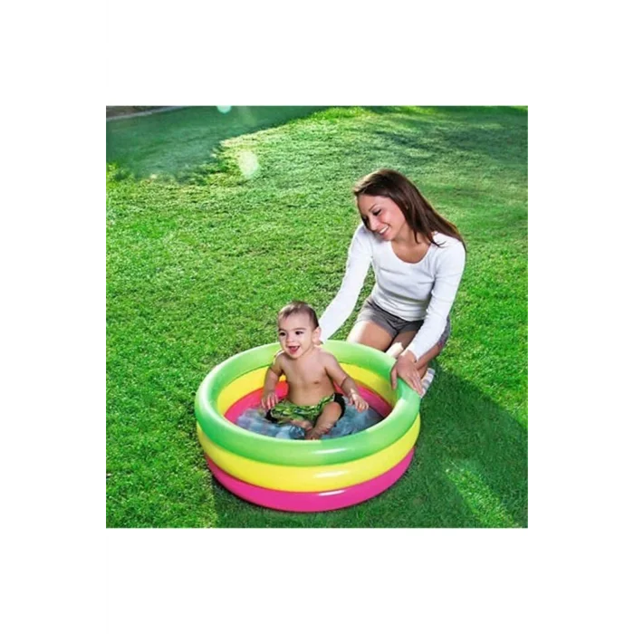 Genel Ürün 3 Bölmeli Çocuk Havuzu 70x24 Cm 51128