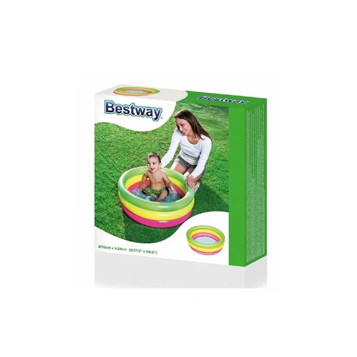 Genel Ürün 3 Bölmeli Çocuk Havuzu 70x24 Cm 51128
