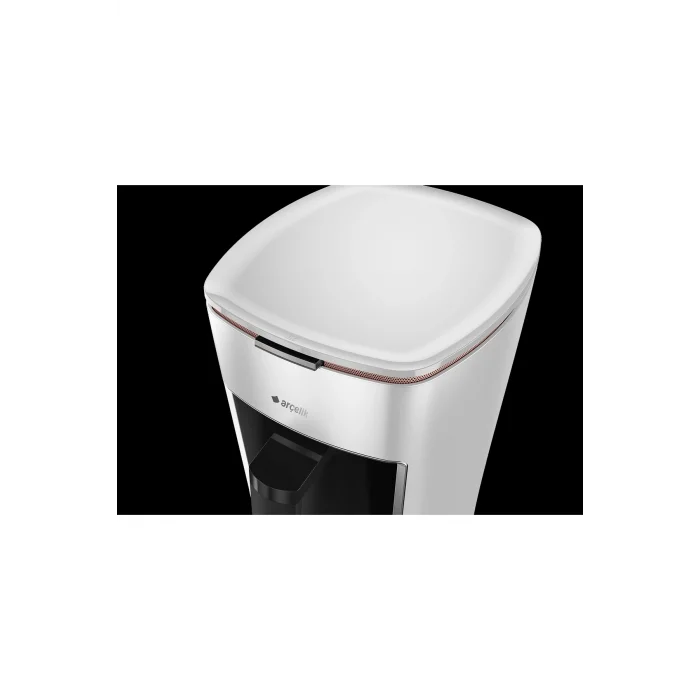 Genel Ürün Türk Kahve Makinesi K 3300 Mini Telve Beyaz ( Gold Cizgili )