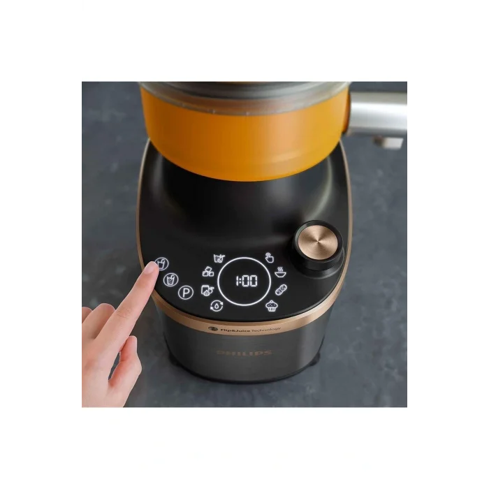 Genel Ürün HR3770 Flip&Juice Meyve Sıkacağı Modüllü Yüksek Hızlı Blender 7000 Serisi, ProBlend Ultra,