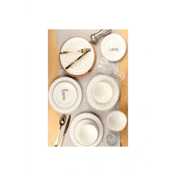 Genel Ürün Hope 6 Kişilik 24 Parça Yemek Takımı