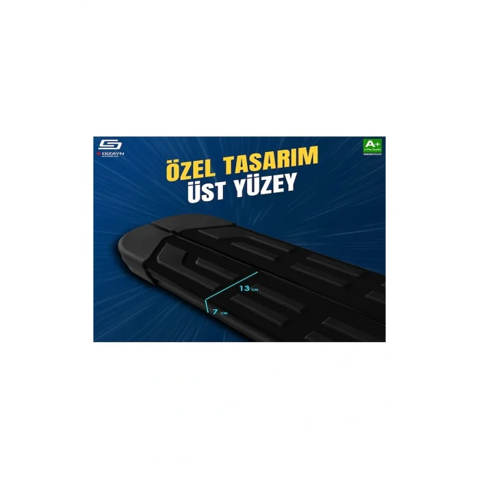 Genel Ürün S-dizayn Peugeot 3008 3 Hybrid S-plus Siyah Yan Basamak 183 Cm 2024 Üzeri A+ Kalite