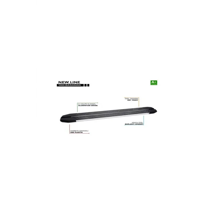 Genel Ürün Fiat Fiorino Newline Aluminyum Yan Basamak 173 Cm 2008 Üzeri
