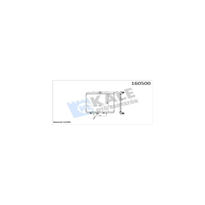 Genel Ürün 2012131pa Radyator P307 1,4ı 01 1 Sıra Cu+pl
