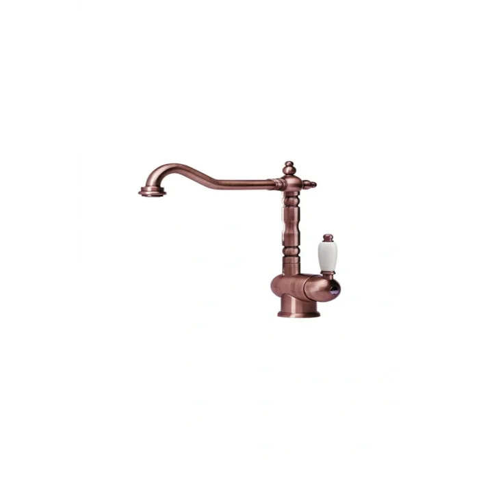 Genel Ürün Old England Tek Kumandalı Eviye Bataryası Copper