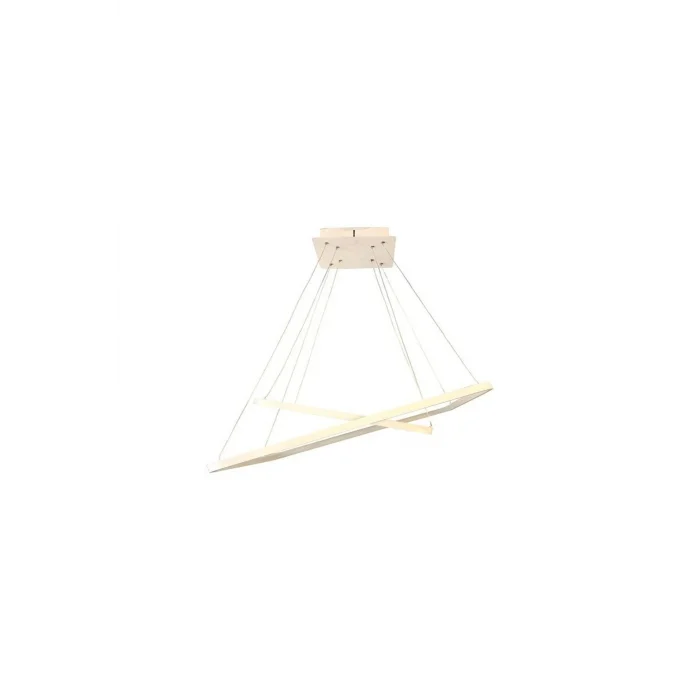 Genel Ürün Tra30014 Eco 60X60 Cm Led Avize Sarkıt Ovalköşe 2Kare Siyah Işık Rengi Doğal Beyaz 4000K