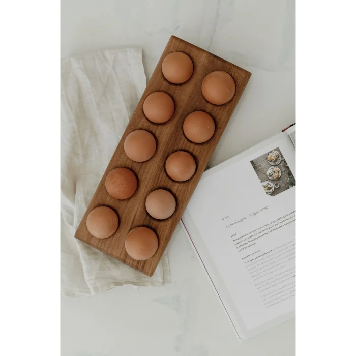 Genel Ürün Ahşap Ceviz 10lu Yumurtalık