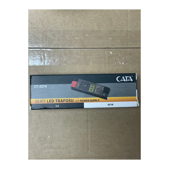Genel Ürün 5 Amper Şerit Led Trafosu Ct-2574 12 Volt