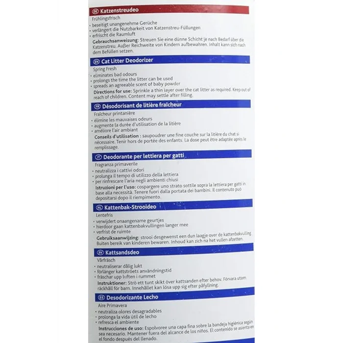 Genel Ürün Kedi Kumu Parfümü, Bahar Esintisi 750Gr