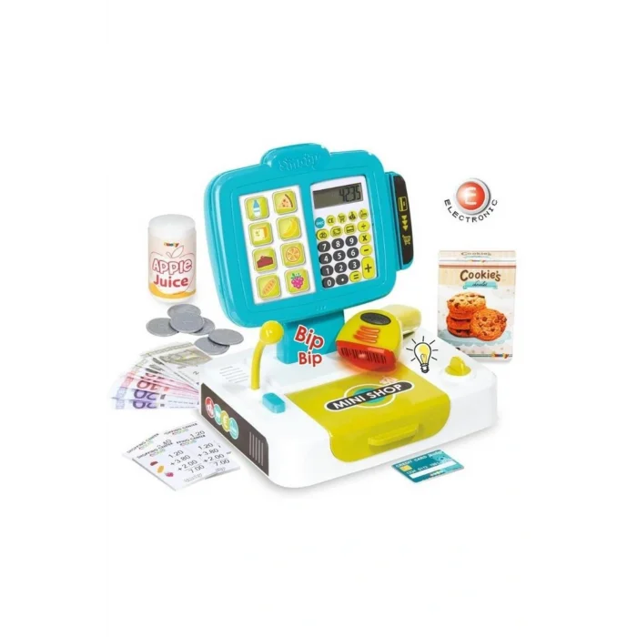 Genel Ürün Elektronik Mini Yazar Kasa - Mavi 350104