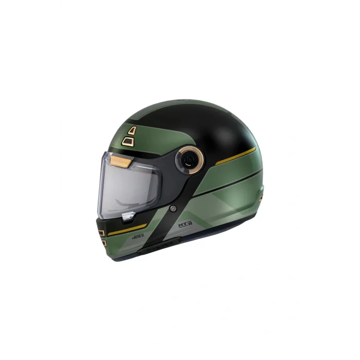 Genel Ürün Kask Mt Jarama 68th C1 Parlak Siyah Şefaf Vizörlü Kask