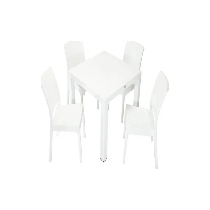 Genel Ürün Elit Rattan 90x90 Elit Sandalye Masa Takımı