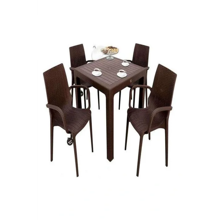 Genel Ürün Elit Rattan 90x90 Nirvana Koltuk Masa Takımı