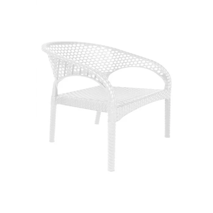 Genel Ürün Regnum Örgu Koltuk (6 Adet) Beyaz