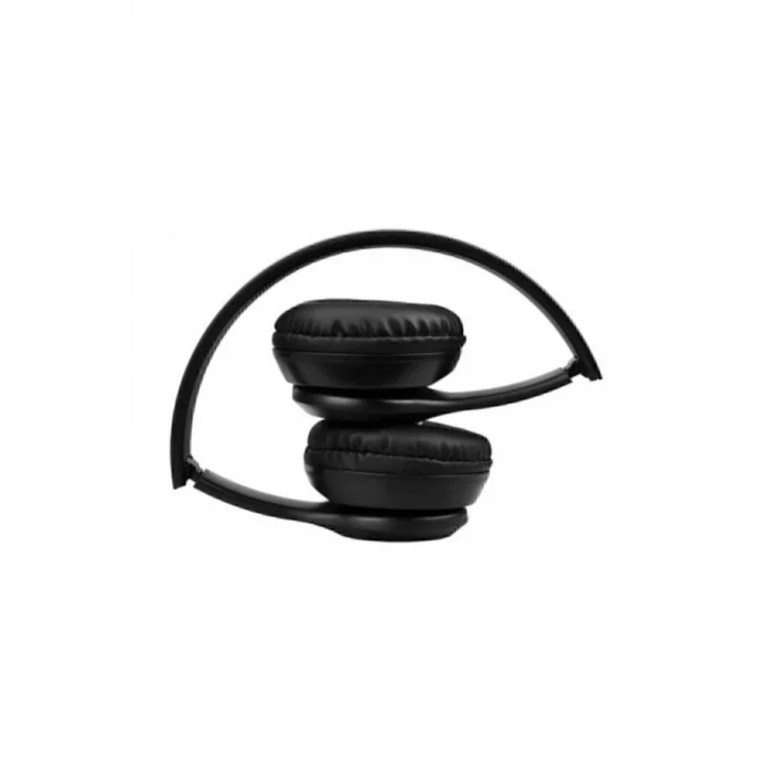 Genel Ürün P47 Katlanabilir Bluetooth Sd Kart Kablosuz Kulaklık - Siyah