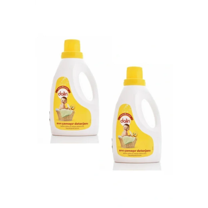 Genel Ürün Sıvı Çamaşır Deterjanı 1500 ml Bahar Ninnisi Yumuşatıcı 1500 ml x2 Adet