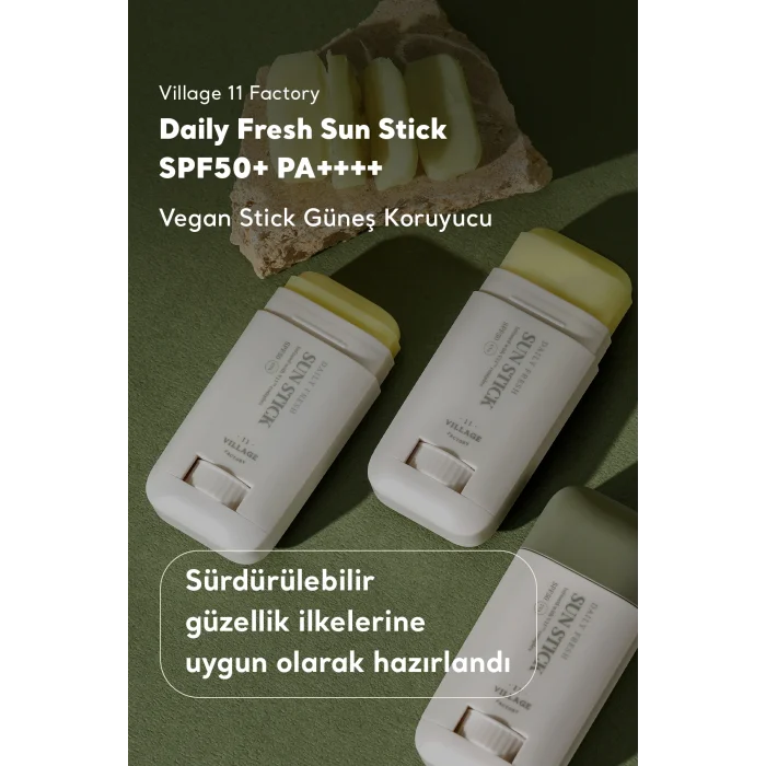 Genel Ürün Daily Fresh SPF50+ PA++++ Vegan Stick Güneş Koruyucu 20 gr