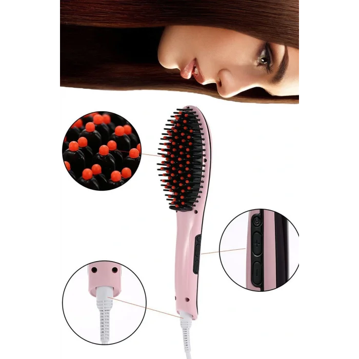 Genel Ürün Saç Düzleştirici Tarak Hairstraightener Hqt-906