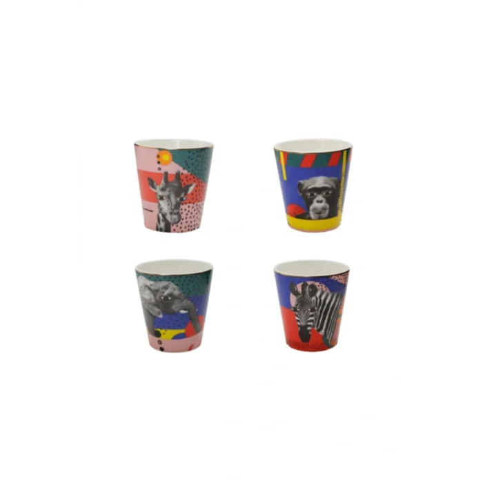 Genel Ürün Wild Life 4lü Bardak Seti 320cc