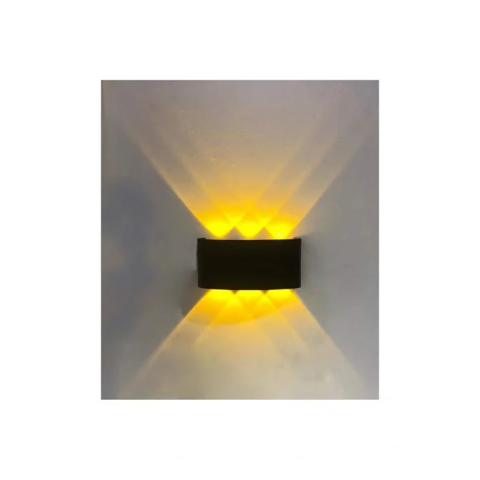 Genel Ürün CT-8011 12 WATT HAİTİ SİYAH KASA APLİK AMBER