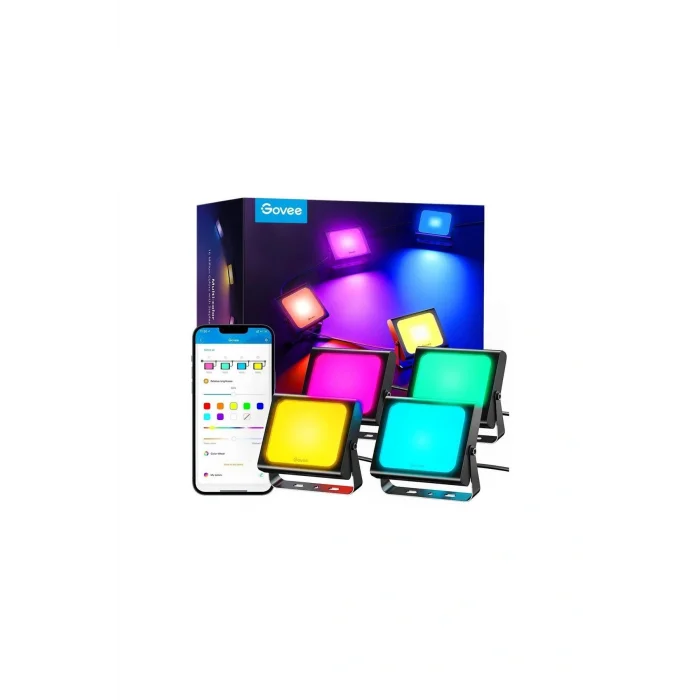 Genel Ürün Rgbıcww Led Akıllı Projektör Işık