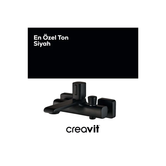 Genel Ürün Alfa Banyo Armatürü Mat Siyah