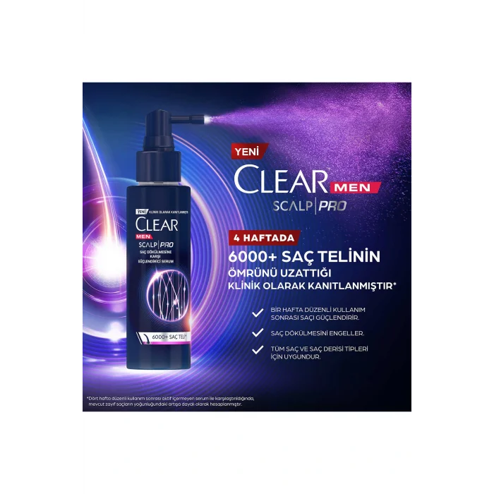 Genel Ürün Men Scalp Pro Güçlendirici Serum Saç Dökülmesine Karşı 70 ml
